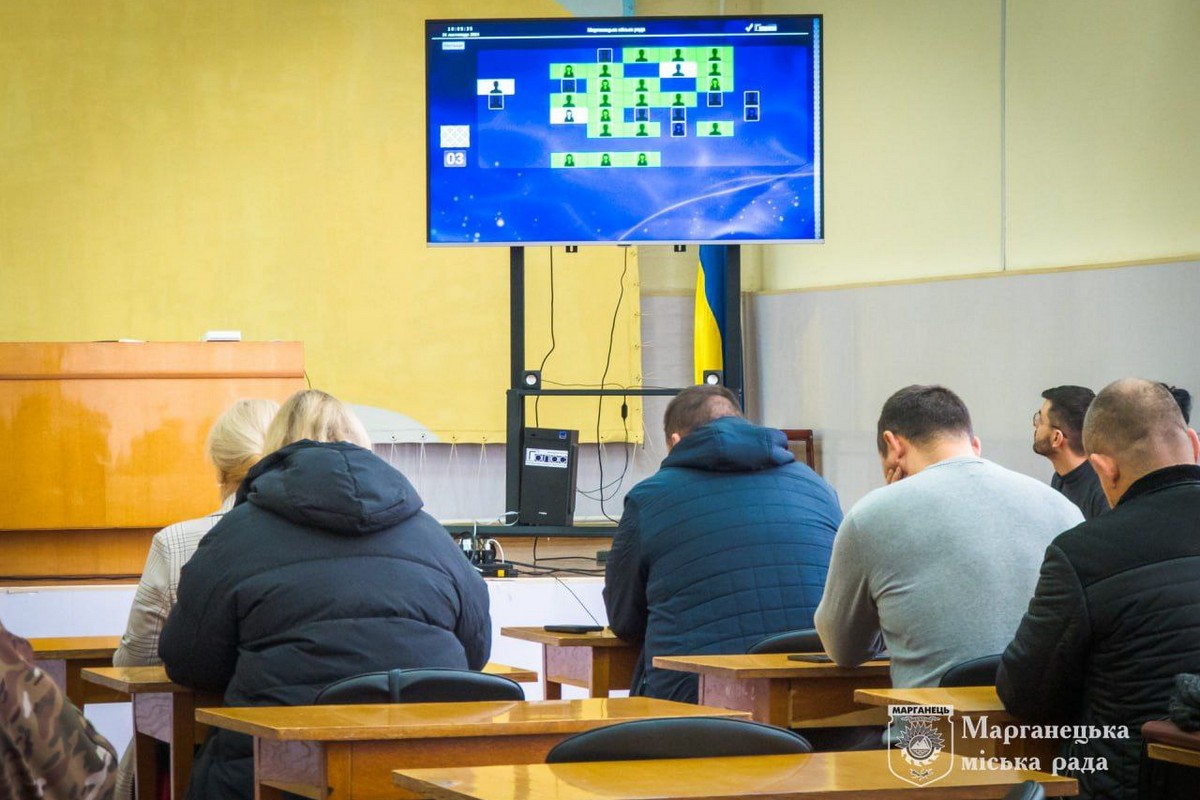 Відбулася позачергова сесія міськради Марганця: приймали бюджет і говорили про водоканал