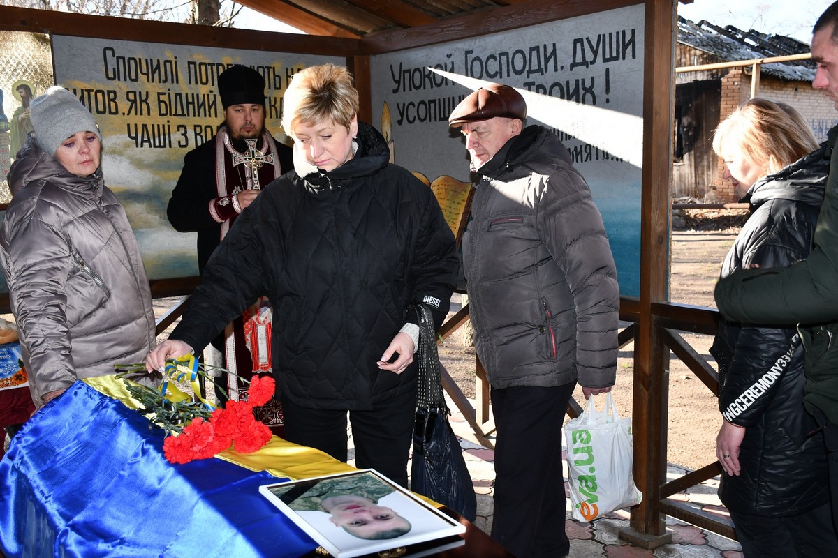 Працював на «ПК «Дніпровський»: у Нікополі сьогодні провели в останню путь Героя, який загинув 14 місяців тому (фото)