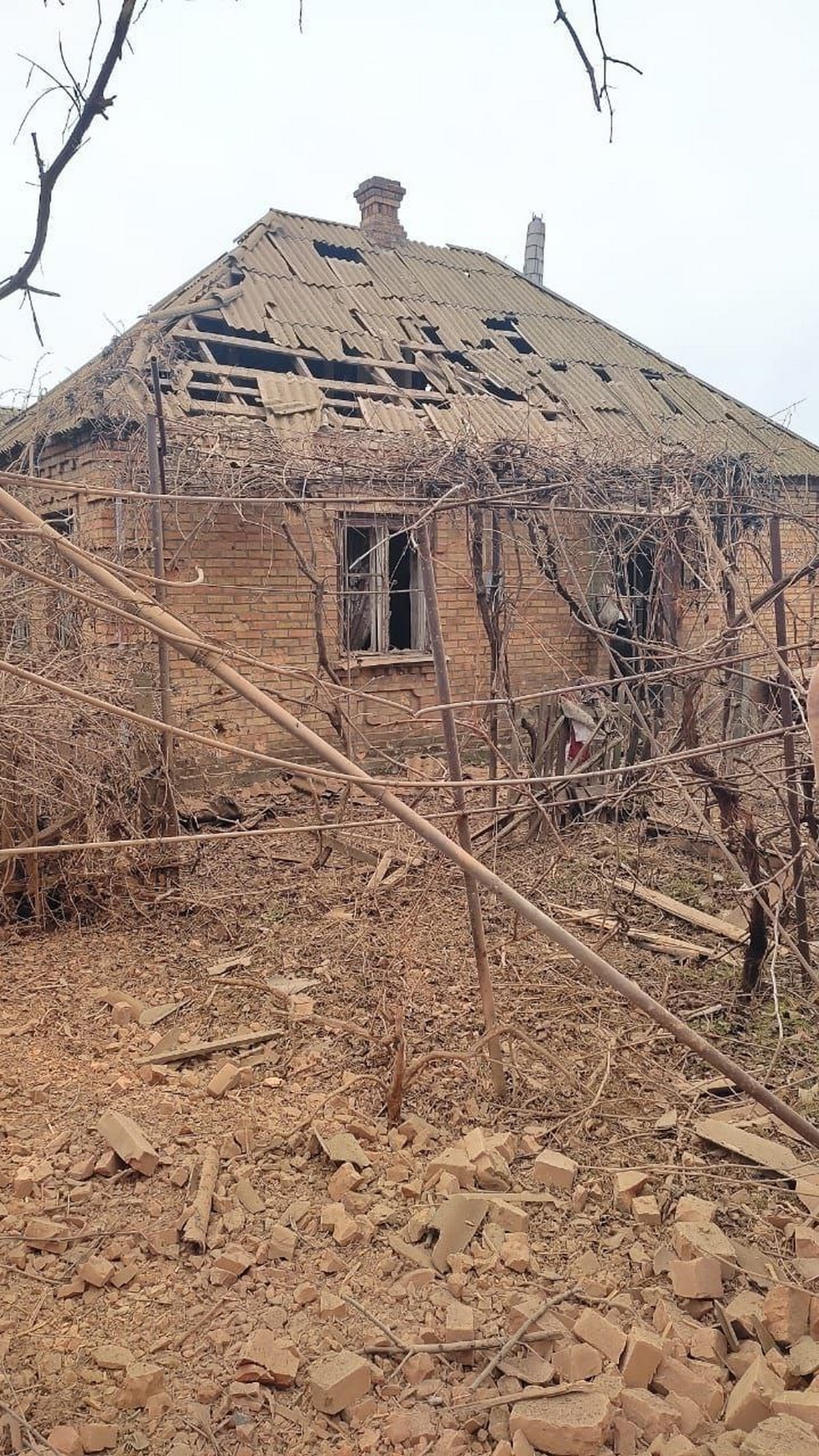 Ворог бив по Нікополю і району 3