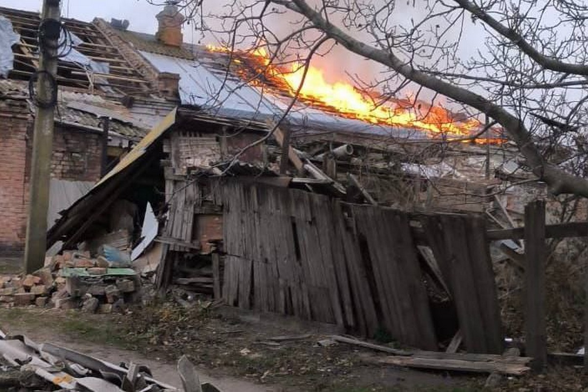 окупанти гатили по Нікополю і району