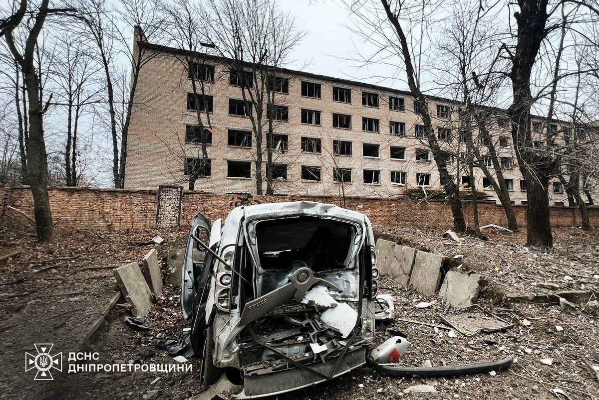 Наслідки удару по Кривому Рогу: фото