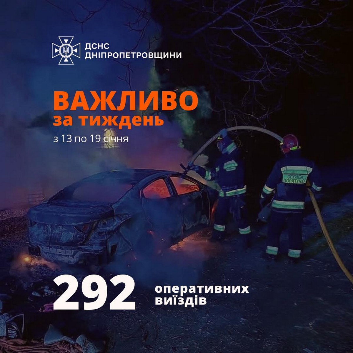 12 людей загинули, серед них дитина, але 33 вдалося врятувати: підсумки роботи ДСНС Дніпропетровщини за тиждень