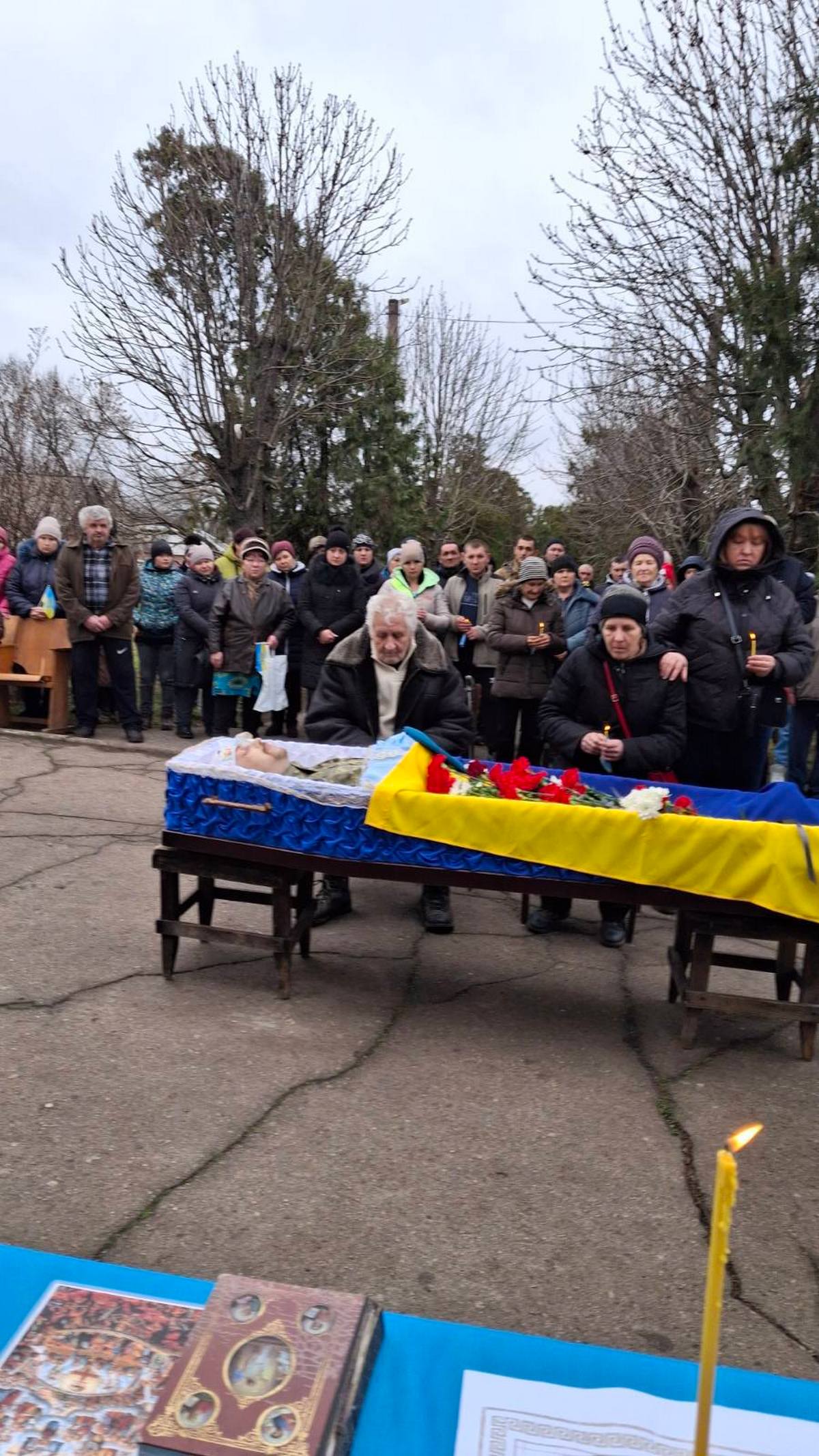 Нікопольщина провела в останню путь полеглого Захисника Дмитра Касьянова (фото) 7