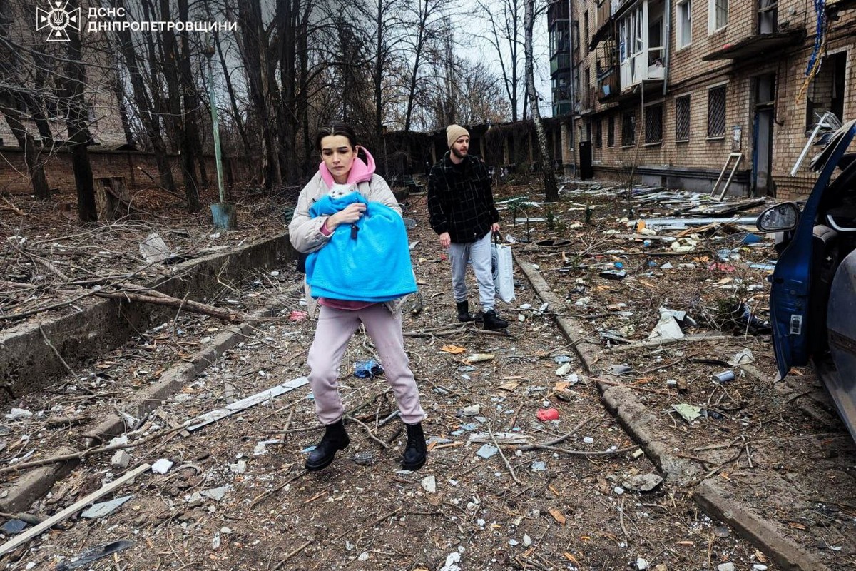 Наслідки удару по Кривому Рогу: фото