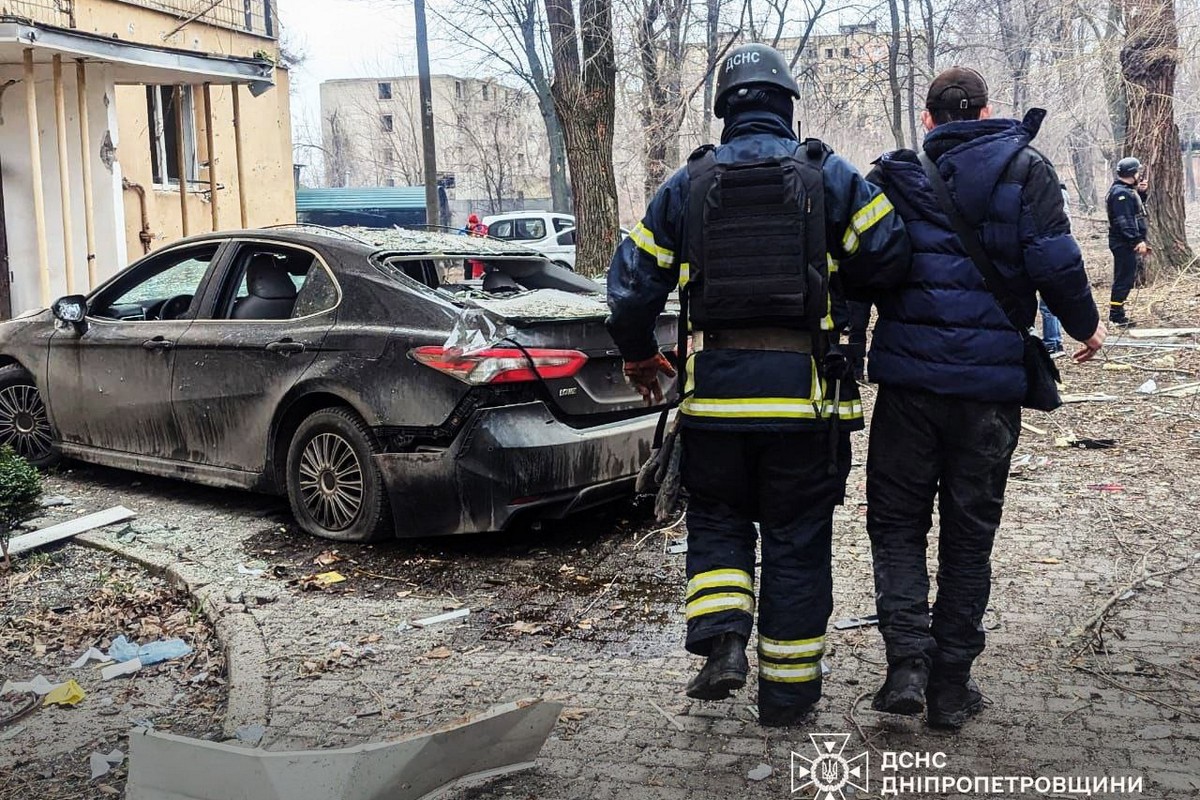 Наслідки удару по Кривому Рогу: фото