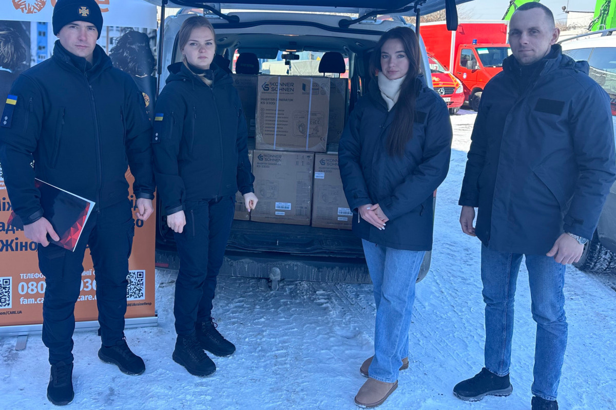 Рятувальникам Дніпропетровщини передали набори для облаштування Пунктів Незламності