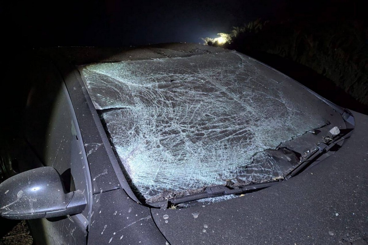 Фото наслідків удару по Кривому Рогу