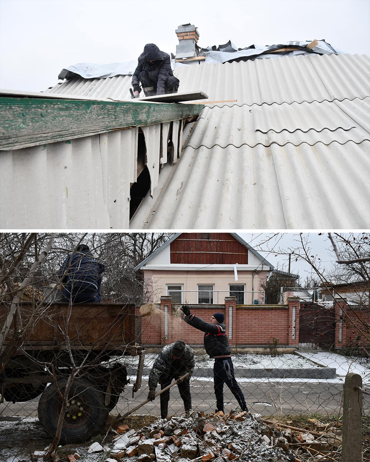 у Нікополі відновлюють пошкоджене ворогом житло (фото) 2