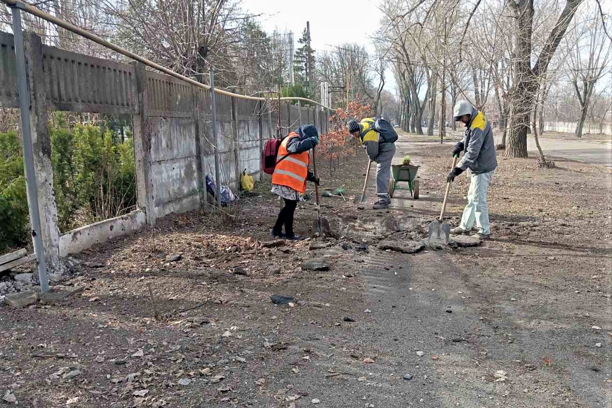 Робота комунальників Нікополя на цьому тижні: фото