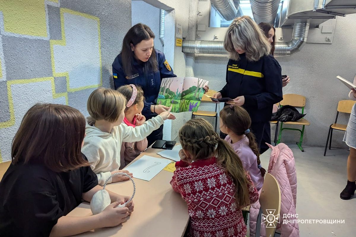 Рятувальники відвідали ліцей у Покрові