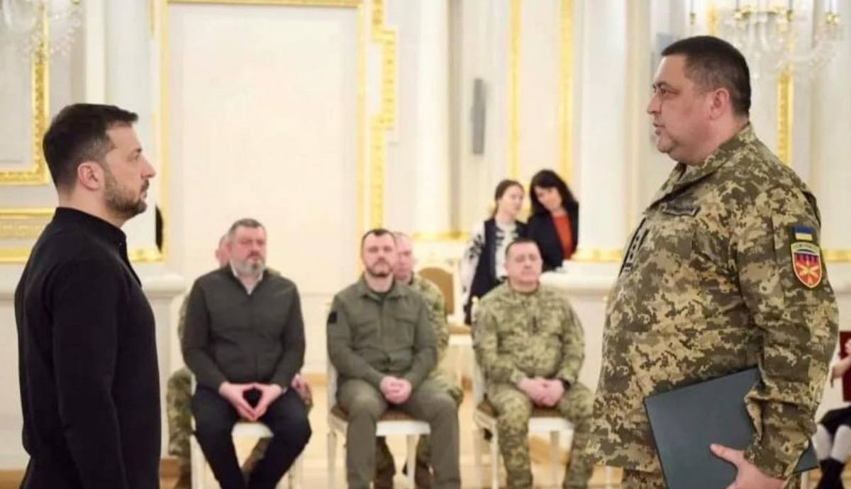 Командир Нікопольської бригади ЗСУ отримав від президента України «Хрест бойових заслуг» 1 Хрест бойових заслуг