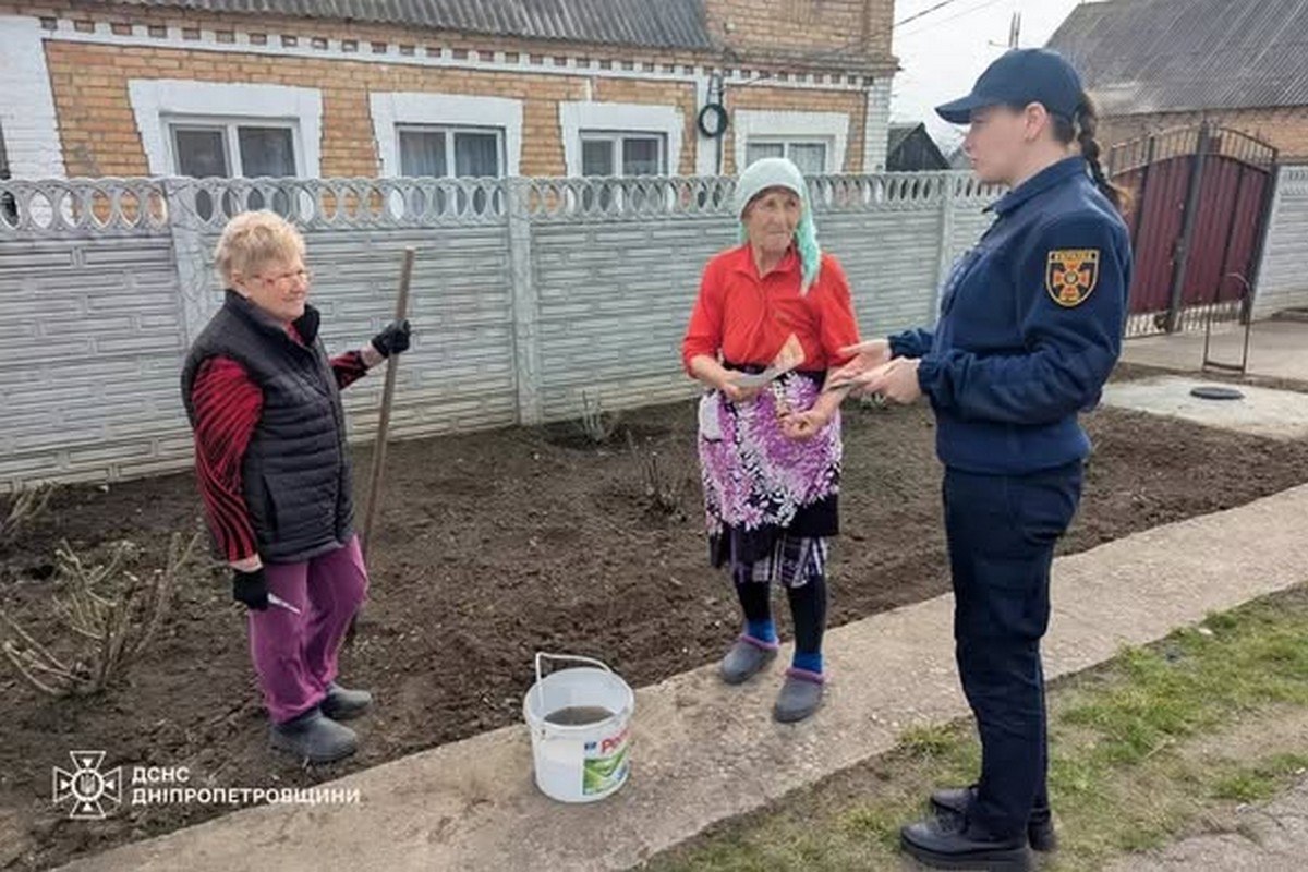 Мешканців Нікопольщини і області закликали не випалювати сміття на присадибних ділянках (фото)