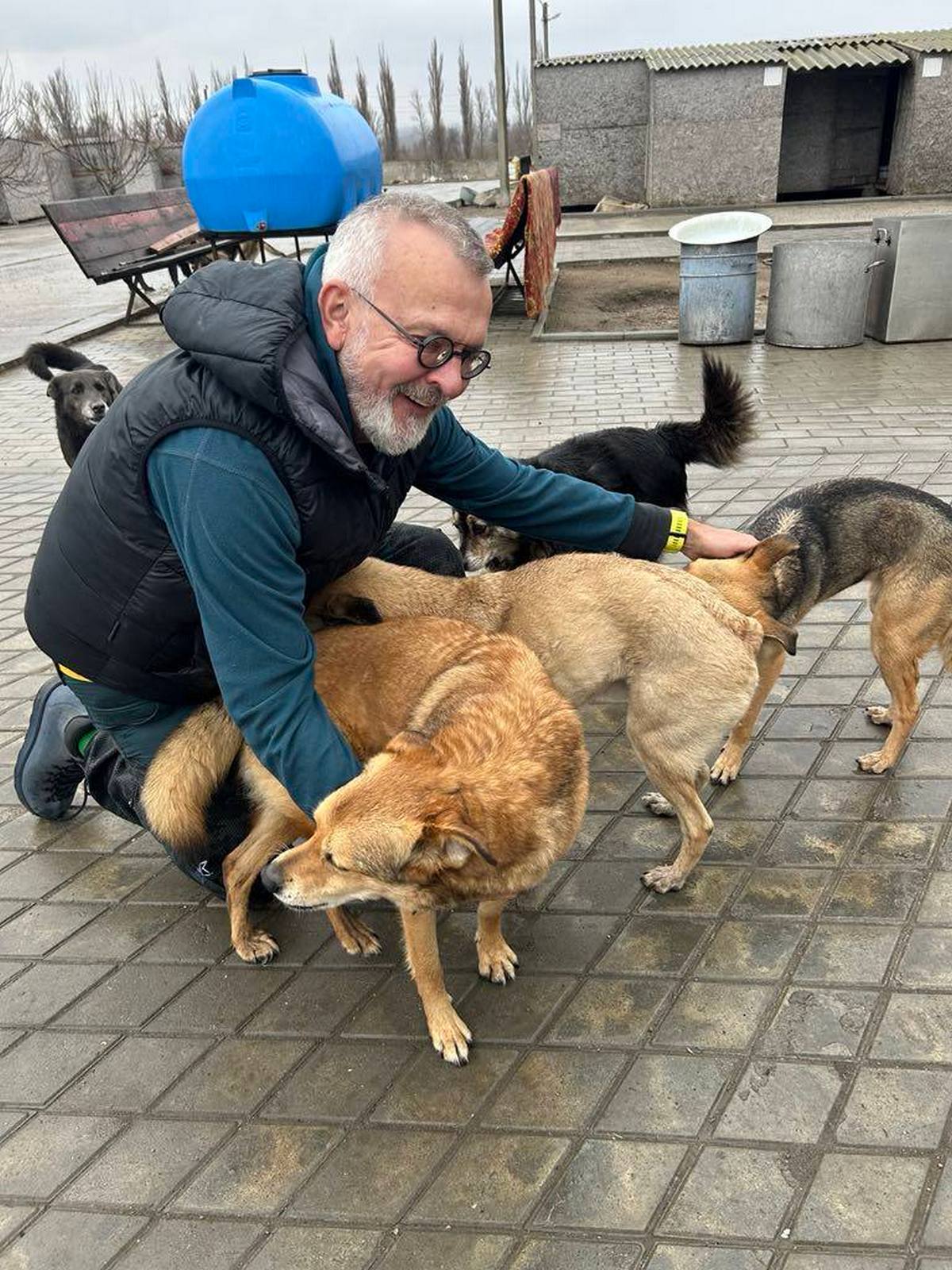 Нікопольський притулок для тварин відвідав польський письменник (фото) 4