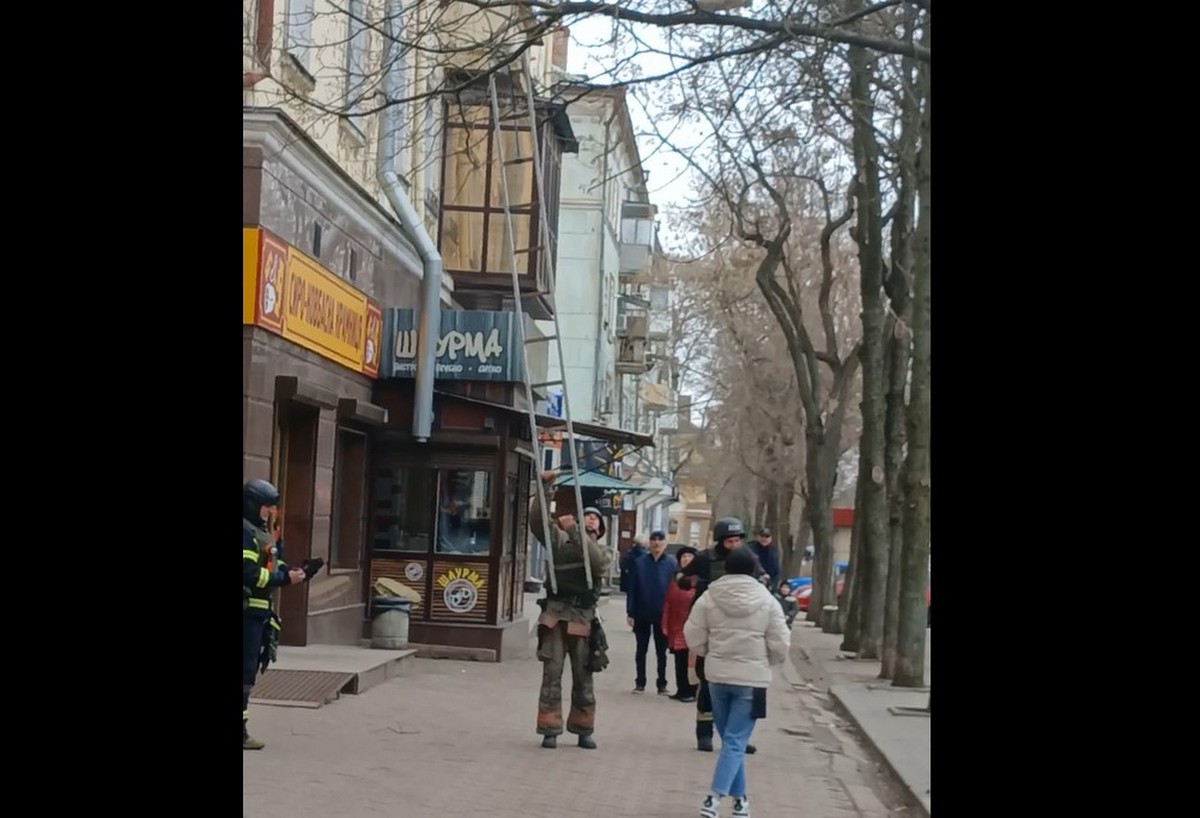 Бо кожне життя важливе: як у центрі Нікополя сьогодні знімали кота з дерева (відео) 1 Бо кожне життя важливе: як у центрі Нікополя сьогодні знімали кота з дерева (відео)