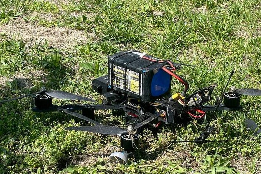 На Нікопольщині приземлили розвідувальний дрон окупантів