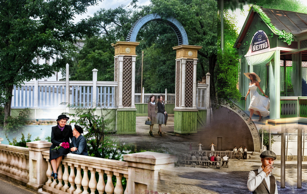 Місце на березі Дніпра, яке потопало в паризьких трояндах: колишній парк Пушкіна у Нікополі - історія розквіту і занепаду (фото)