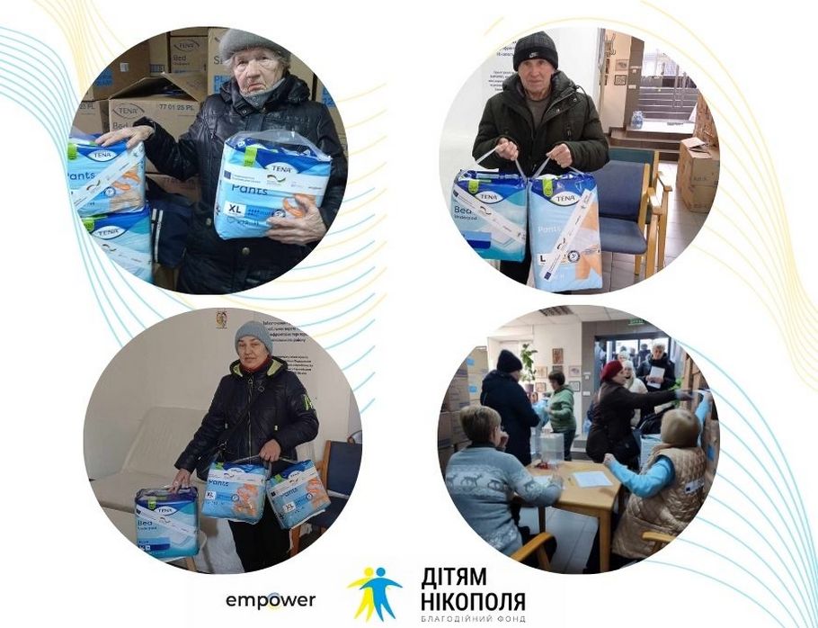 Майже 300 мешканців отримали гігієнічні набори від БФ «Дітям Нікополя» 1 Дітям Нікополя
