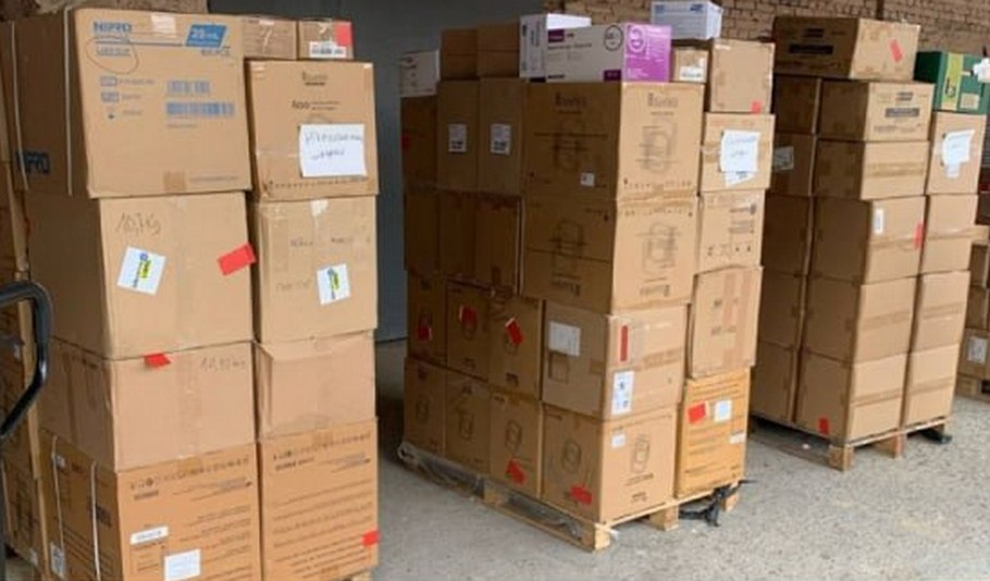 Дитяча лікарня Нікополя отримала три палети гуманітарної допомоги 1 Дитяча лікарня Нікополя