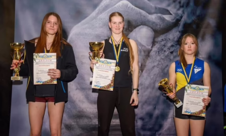 Скелелазка з Нікополя виборола дві нагороди на молодіжному чемпіонаті України 3