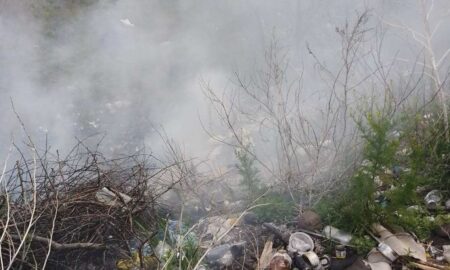 На Нікопольщині мешканці продовжують спалювати сміття, створюючи загрози навколишньому середовищу і власному здоров’ю