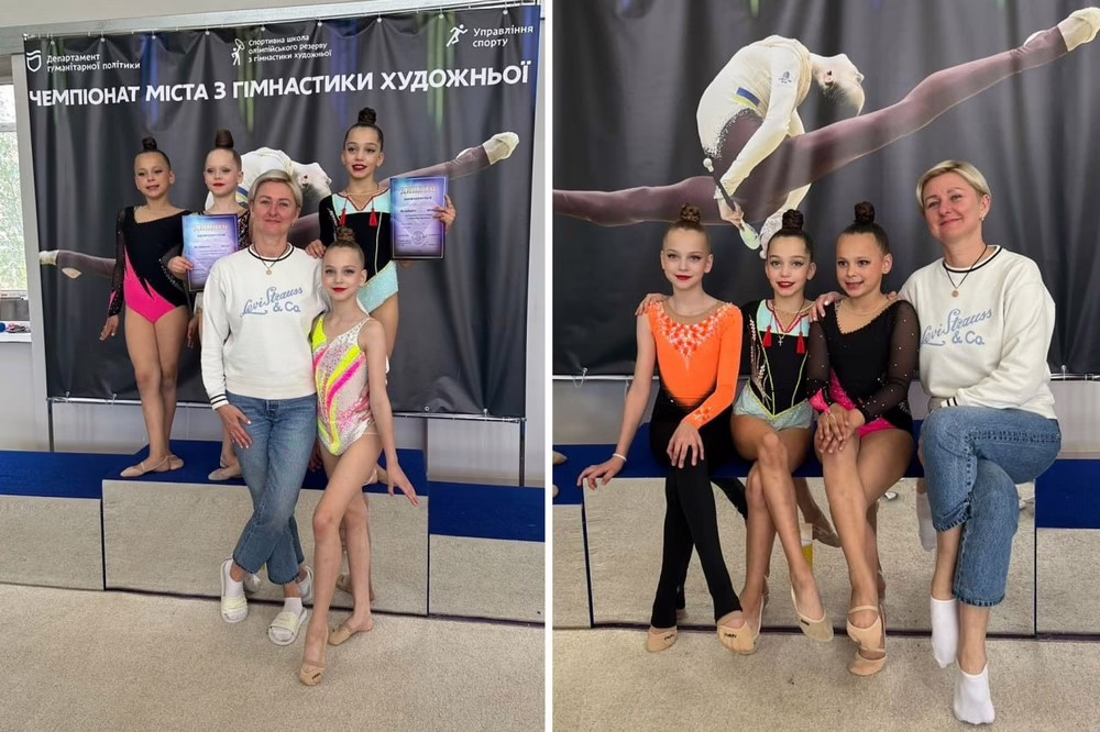 Юні гімнастки з Нікополя перемогли на чемпіонаті у Дніпрі