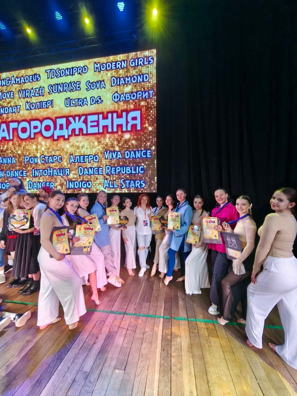 Нікопольська студія «Action» зібрала цілий «врожай» нагород на Всеукраїнському конкурсі «100ПА» у Дніпрі