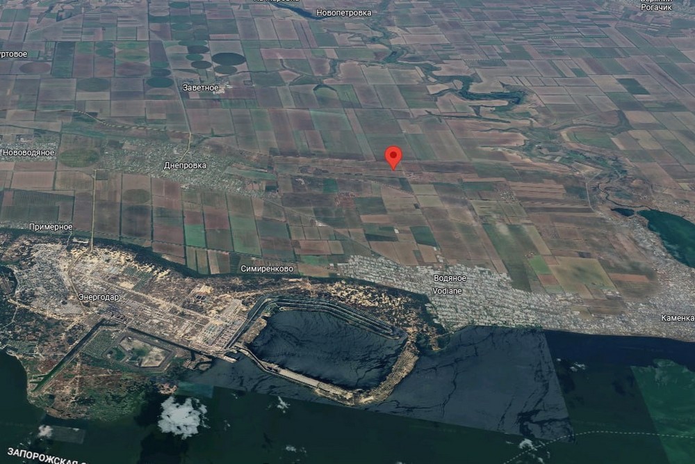 Виявлено замасковані позиції армії РФ біля ЗАЕС, звідки запускають дрони по Нікополю 1 Виявлено замасковані позиції армії РФ біля ЗАЕС, звідки запускають дрони по Нікополю (відео)