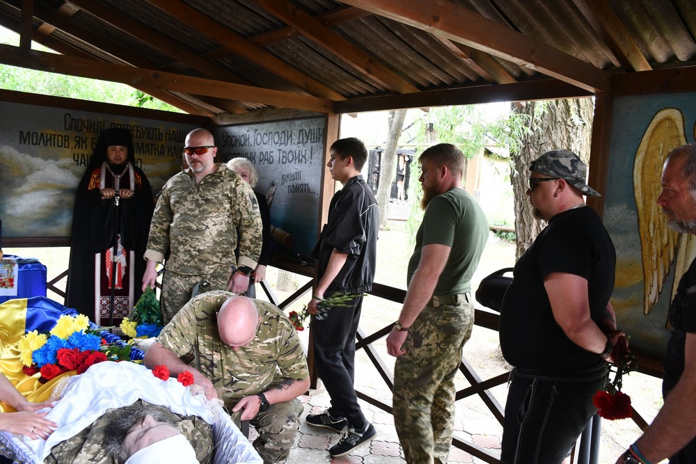 У 2024 році став батьком втретє, але залишився на фронті: у Нікополі сьогодні провели в останню путь Захисника, полеглого на Запоріжжі