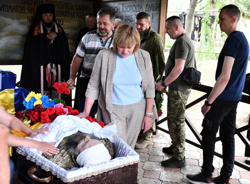 У 2024 році став батьком втретє, але залишився на фронті: у Нікополі сьогодні провели в останню путь Захисника, полеглого на Запоріжжі