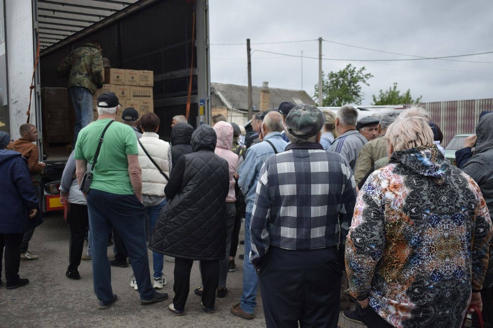 Гуманітарна допомога у Мирівській громаді: фото