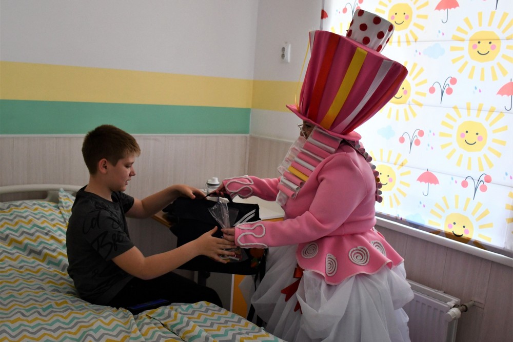 У дитячій лікарні Нікополя відбувся яскравий захід: фото