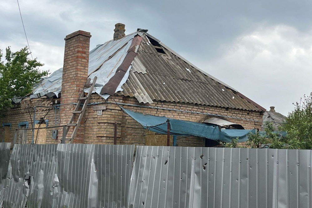 Через удар дрона у багатоповерхівці Нікополя 2