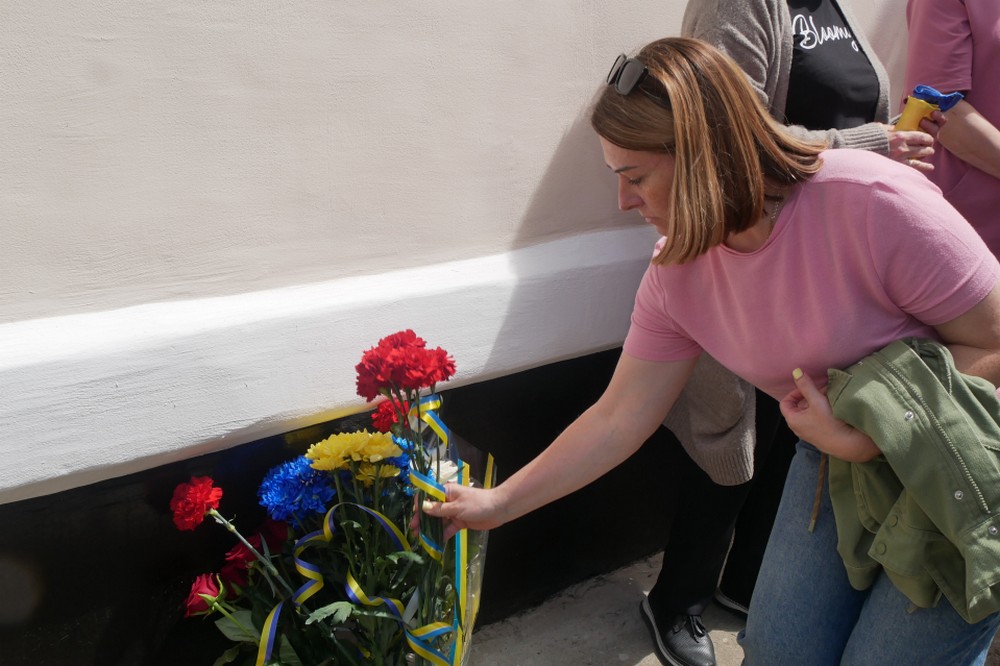 У Покрові сьогодні відкрили меморіальну дошку на честь Олексія Наумова
