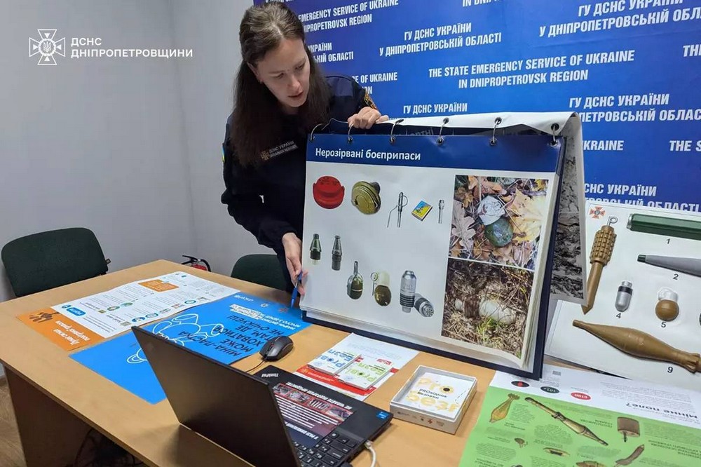  Школярів Нікопольщини навчали мінній безпеці (фото)