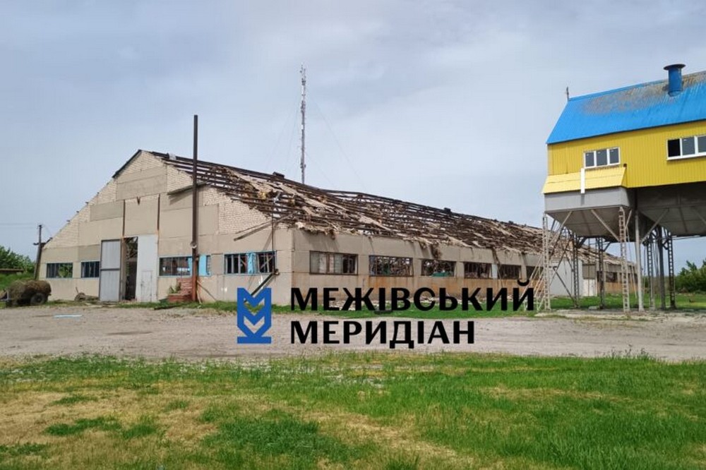 Ворог знищив склад зерна на Синельниківщині ЗМІ (фото) 2