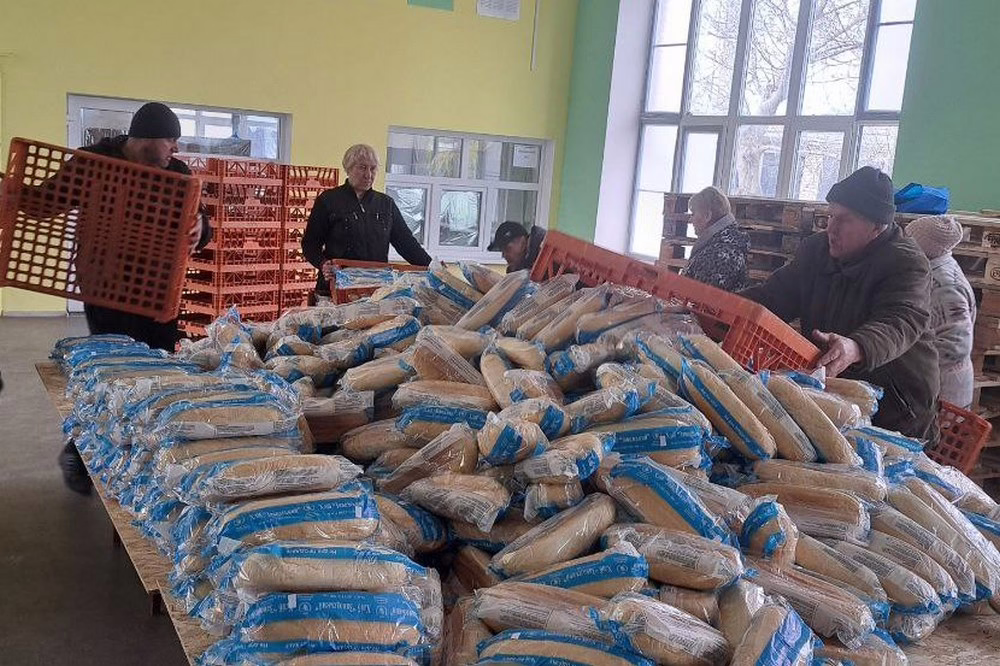 Видача гуманітарної допомоги у Червоногригорівській громаді 10