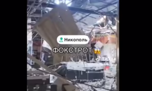 У мережі показали, як виглядає після обстрілу «Фокстрот» у Нікополі (відео)