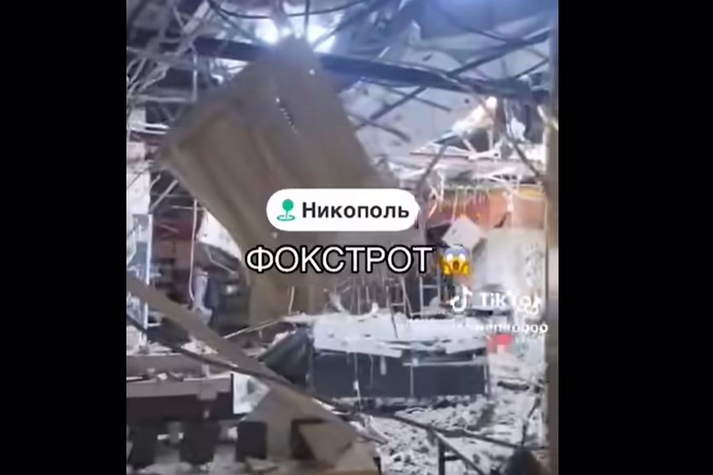 У мережі показали, як виглядає після обстрілу «Фокстрот» у Нікополі (відео)