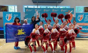 Команда гімназії Нікополя виборола призове місце на обласних змаганнях з черлідінгу (фото)