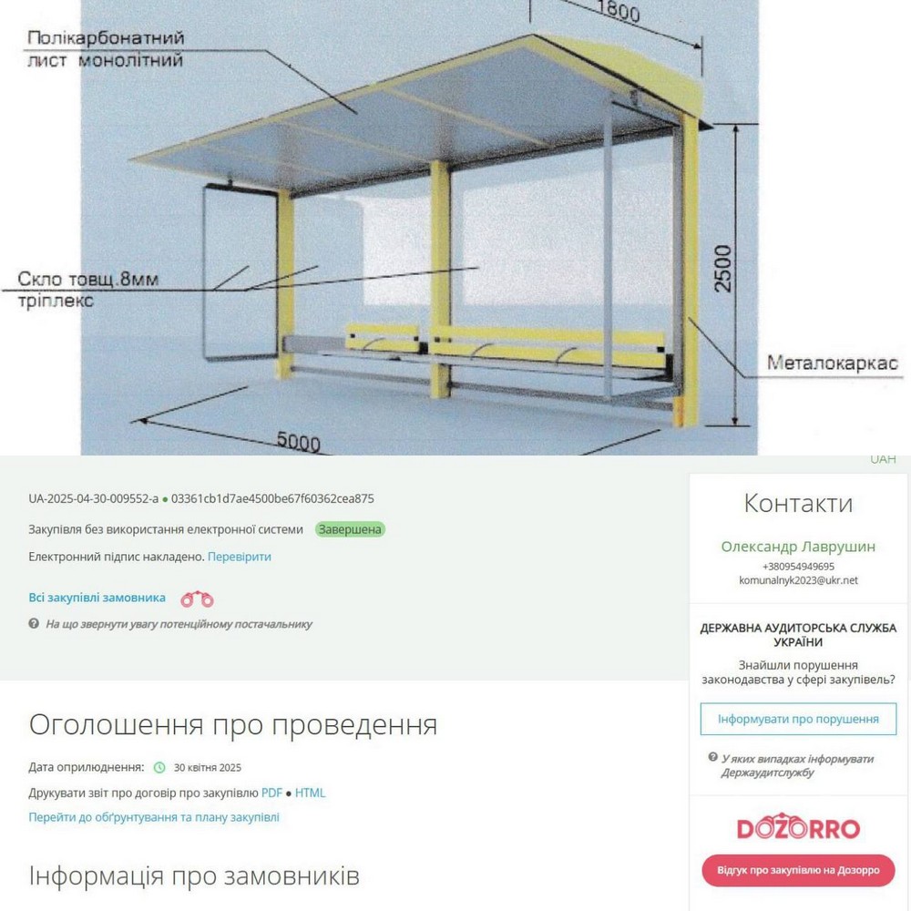 Скляні зупинки за 8 млн у прифронтовому Марганці