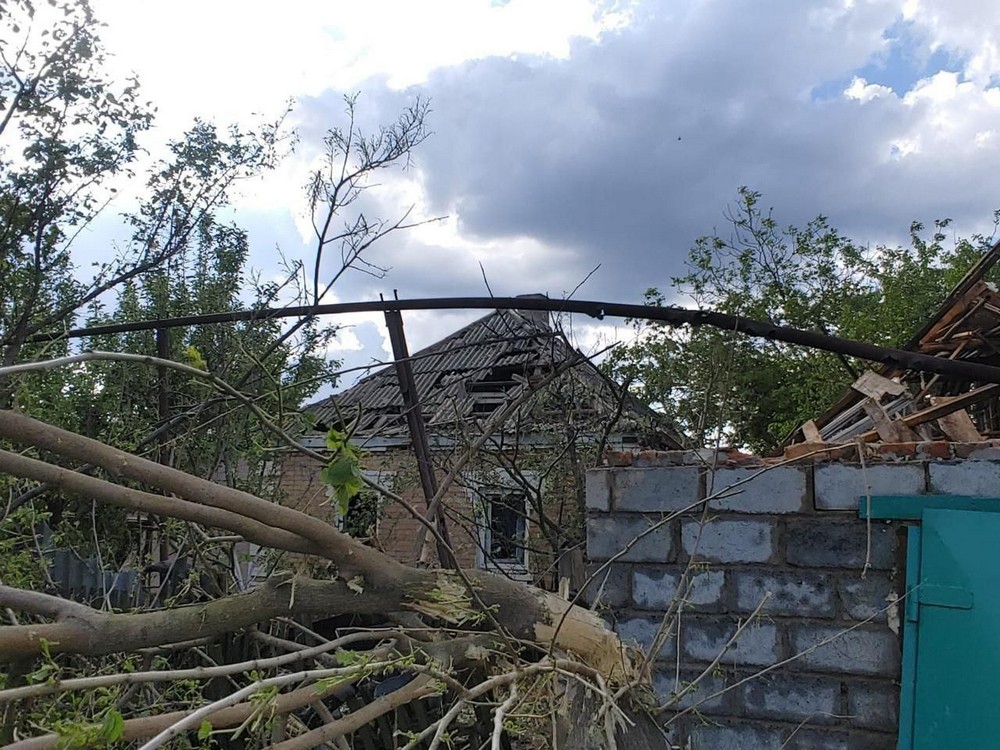 Фото наслідків ворожих атак на Дніпропетровщині