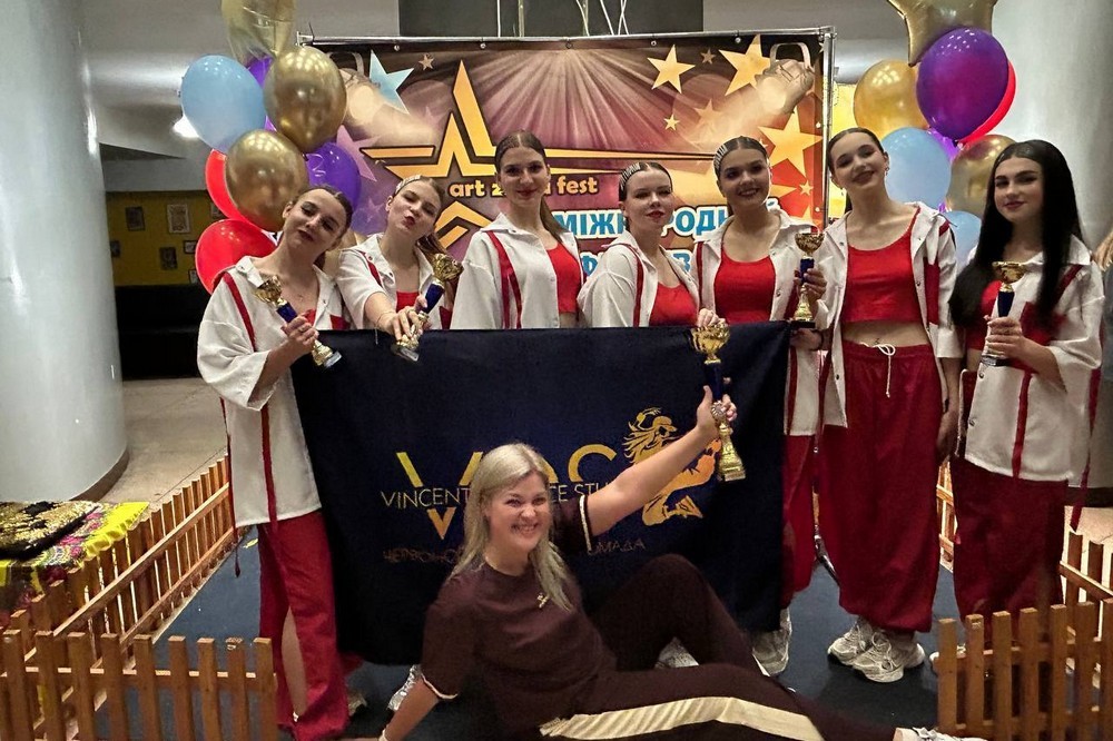 DANCE-studio Vincenta феєрично представила Нікопольщину 