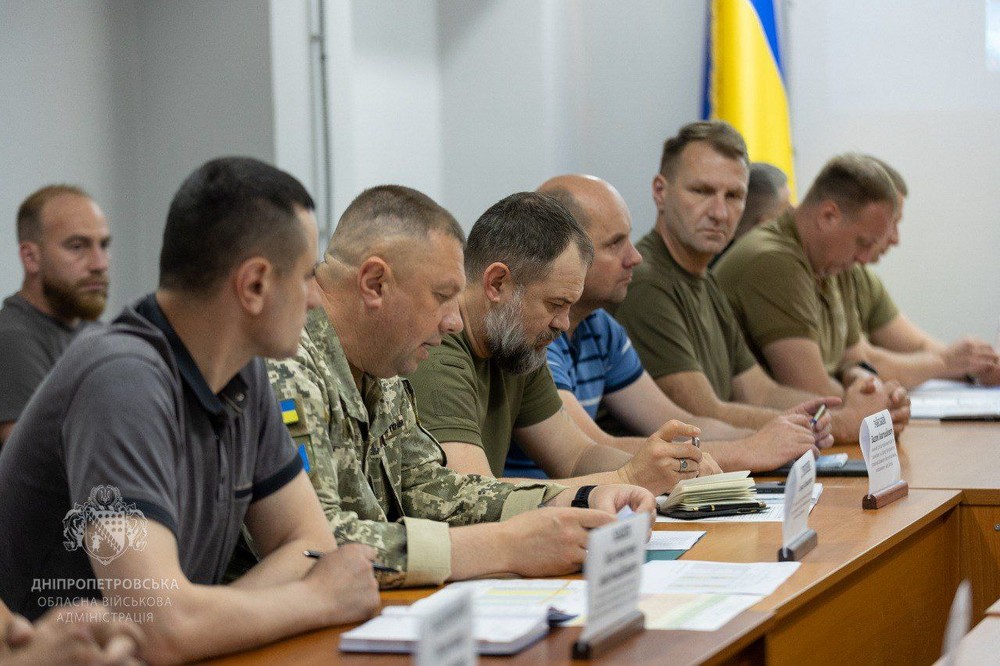 Комплектування підрозділів, мобілізація, ВЛК: основні теми чергового засідання Ради оборони Дніпропетровщини (фото)