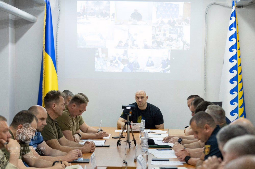 Комплектування підрозділів, мобілізація, ВЛК: основні теми чергового засідання Ради оборони Дніпропетровщини (фото)