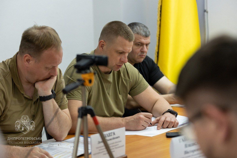 Комплектування підрозділів, мобілізація, ВЛК: основні теми чергового засідання Ради оборони Дніпропетровщини (фото)