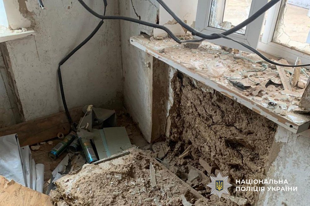 Фото наслідків ударів по Дніпропетровщині