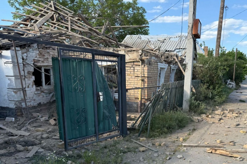 ворог гатив по Нікополю та району