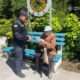 У парку Марганця рятувальники провели бесіди з містянами (фото)