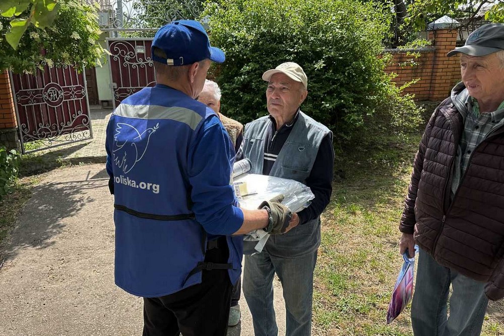 жителі Нікополя отримали допомогу від