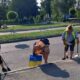 Фарбували майданчики, косили траву, поливали клумби: чим займалися комунальники Марганця на минулому тижні (фото)